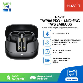 HAVIT TW906 PRO - ANC+ENC TWS earbuds