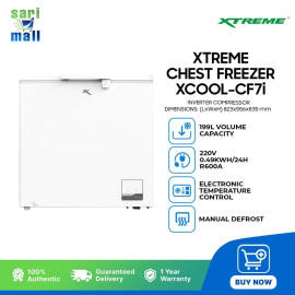 XTREME  XCOOL- CF7I Chest Freezer Inverter