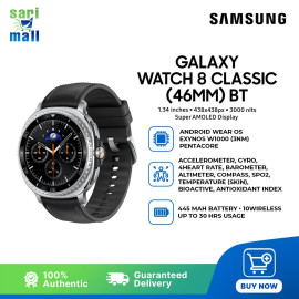 Samsung Galaxy Watch 8 Classic (Bluetooth, 46mm)- L500- (Bicol)