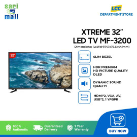 XTREME 32 inch LED TV MF-3200